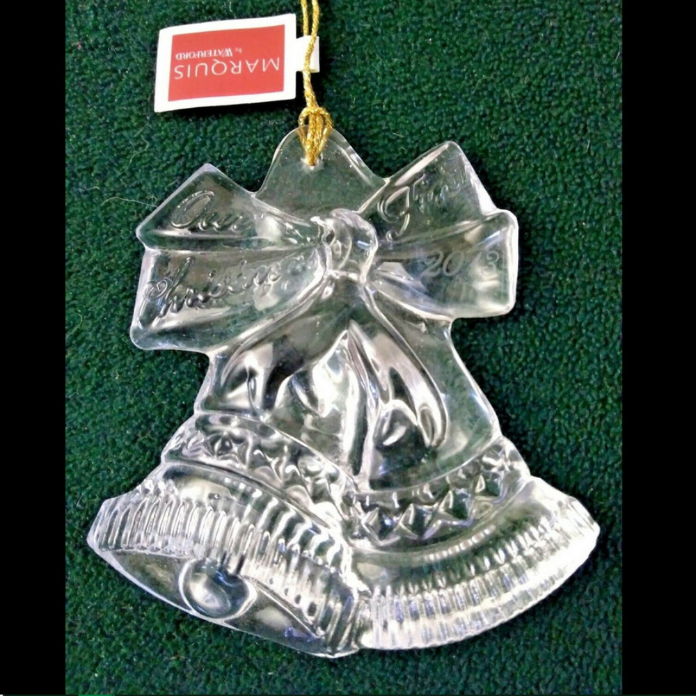 Marquis by Waterford 2013 Our First Christmas Bell